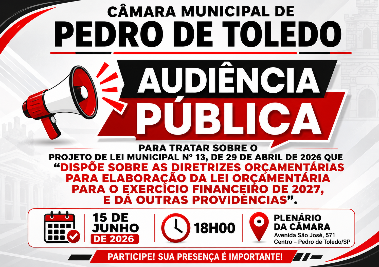 Audiência Pública - LDO/2027