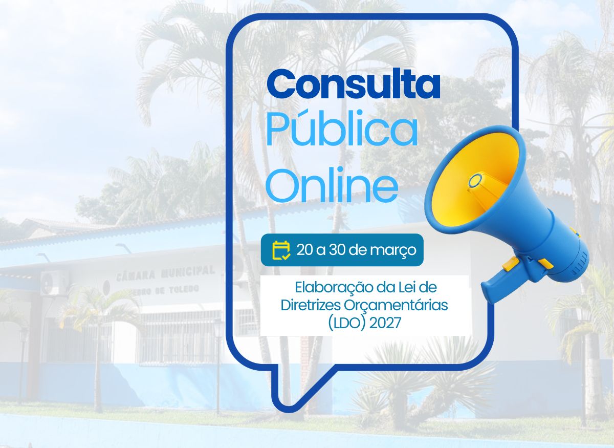 Consulta Pública Online - LDO-2027