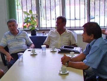Pedro de toledo recebe a visita do Dep.Fed. Marquezelli