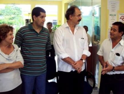 Senador Mercante cisita Pedro de Toledo